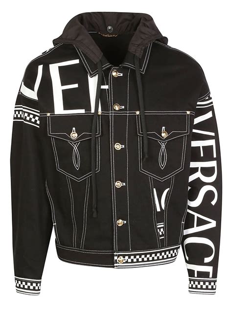 versace mens sports jacket|Versace denim jacket men.